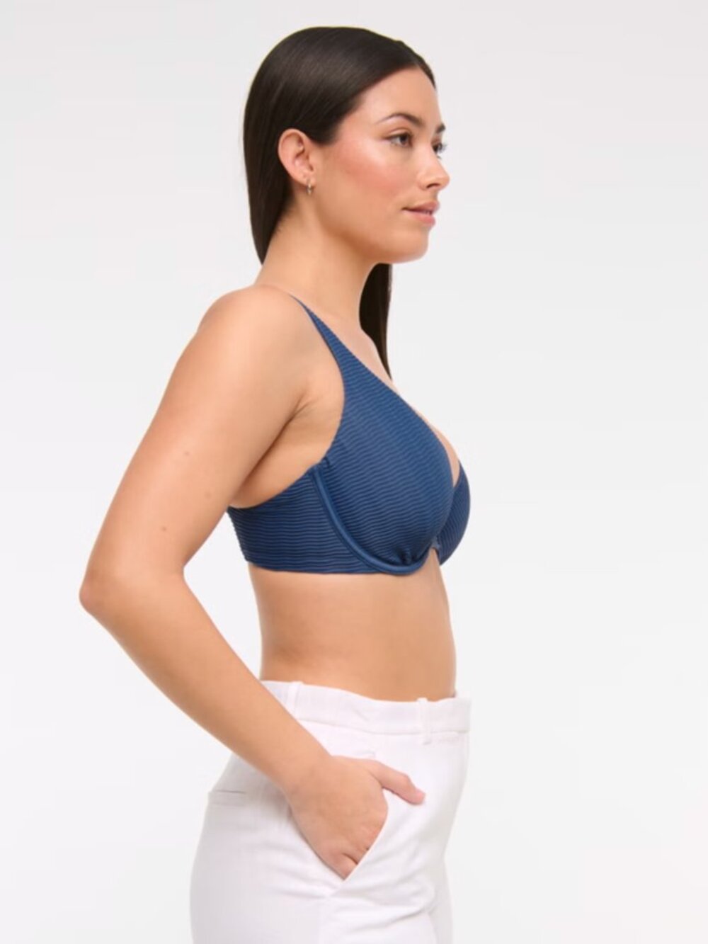 A&F Curve Love High Apex Underwire Bikini Top - NWT! - Picture 7 of 8